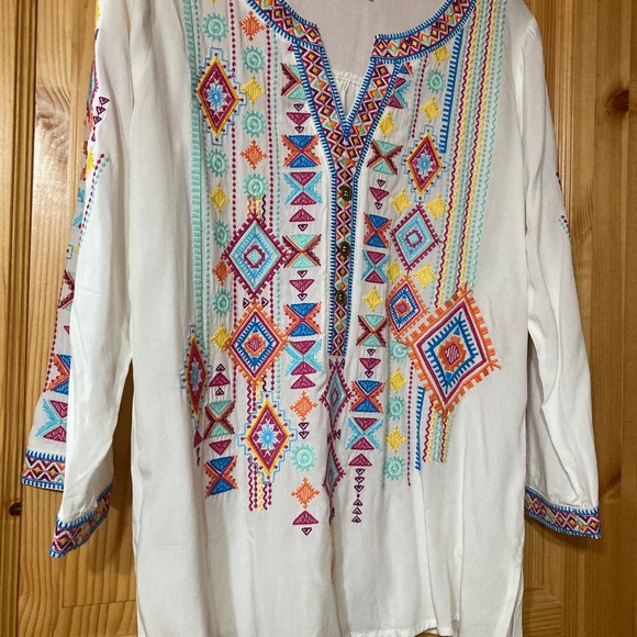 Savanna Jane Tops - Savanna Jane Embroidered top, small